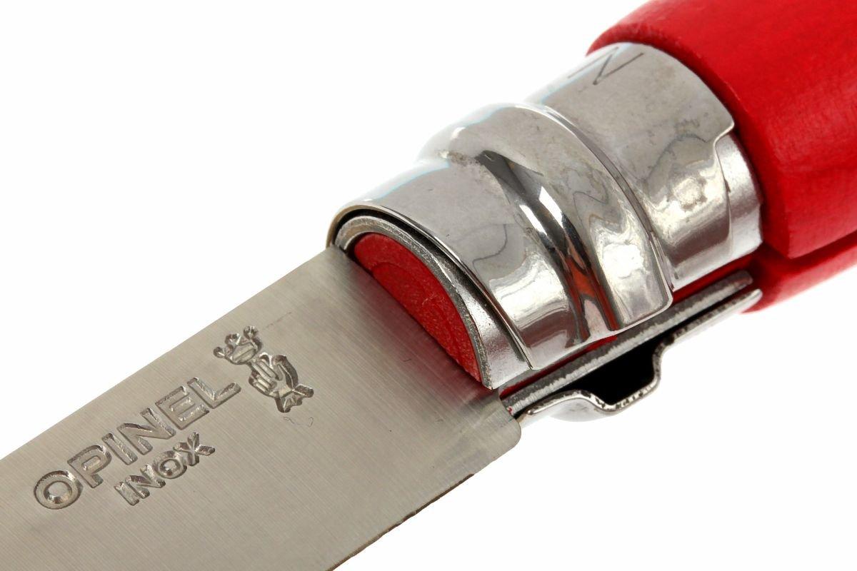 Opinel Trekking pocket knife No. 08, Red | Advantageously shopping at  Knivesandtools.ie