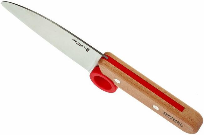 Opinel Küchenmesser und Fingerschutz Le petit chef