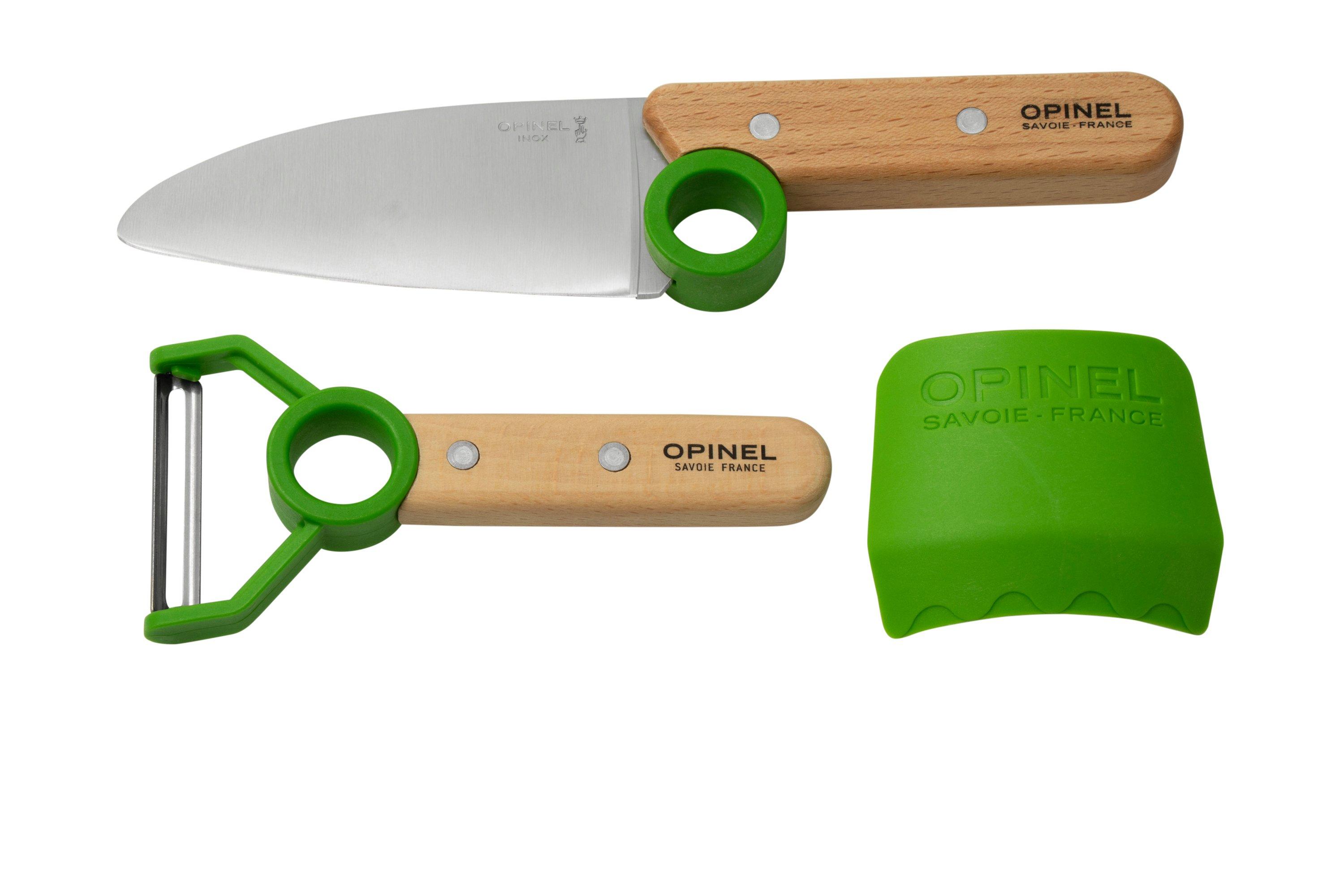 Opinel Le Petit Chef 002577 kitchen knife set, green Advantageously