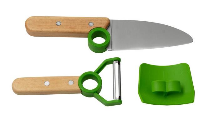 Kids Cooking Set Vegetable Peeler and Knife, 2-piece