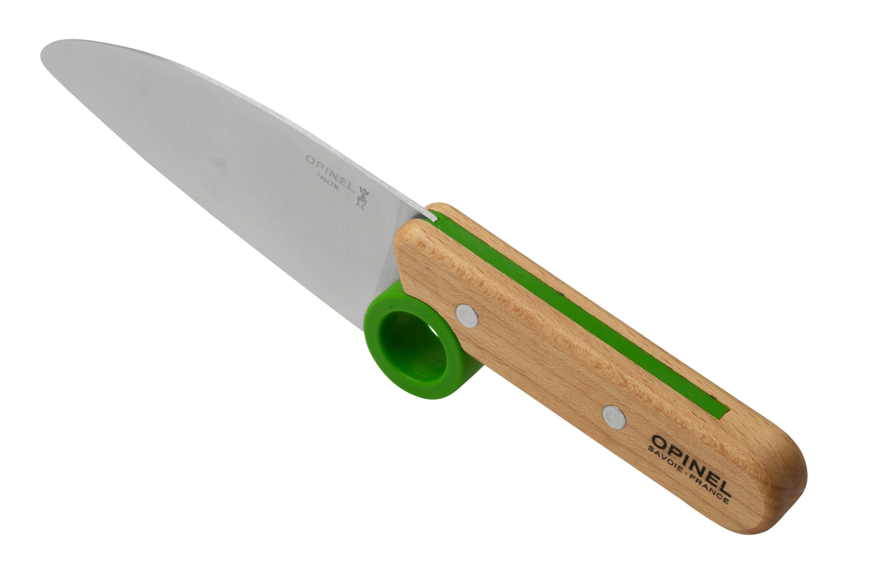 Opinel Le Petit Chef 002577 kitchen knife set, green | Advantageously ...