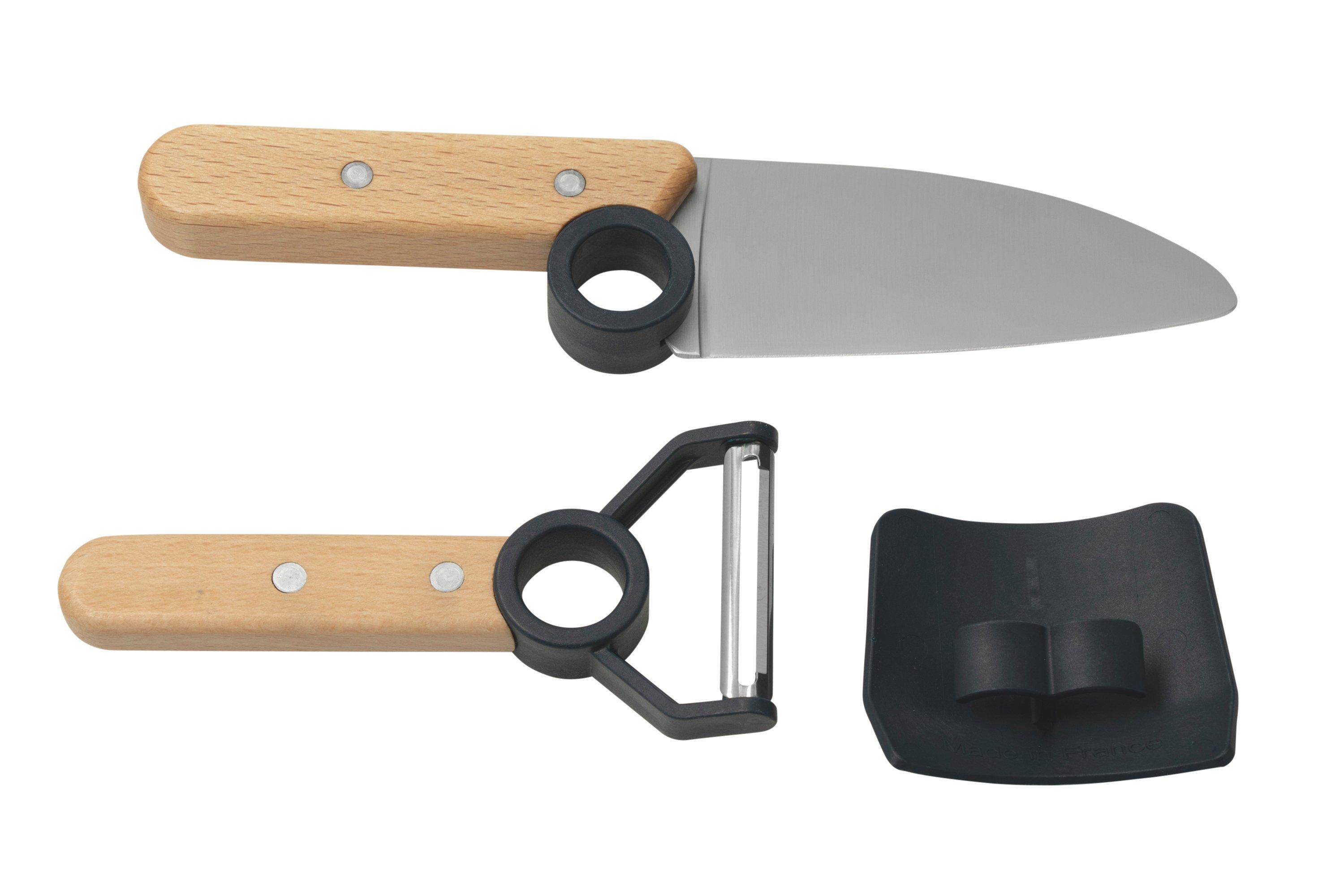 Opinel Le Petit Chef 002605 kitchen knife set, blue Advantageously