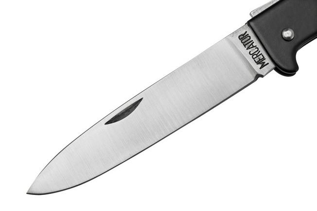 Otter Mercator 10-436 RG Large Black Carbon Pocket clip, pocket knife