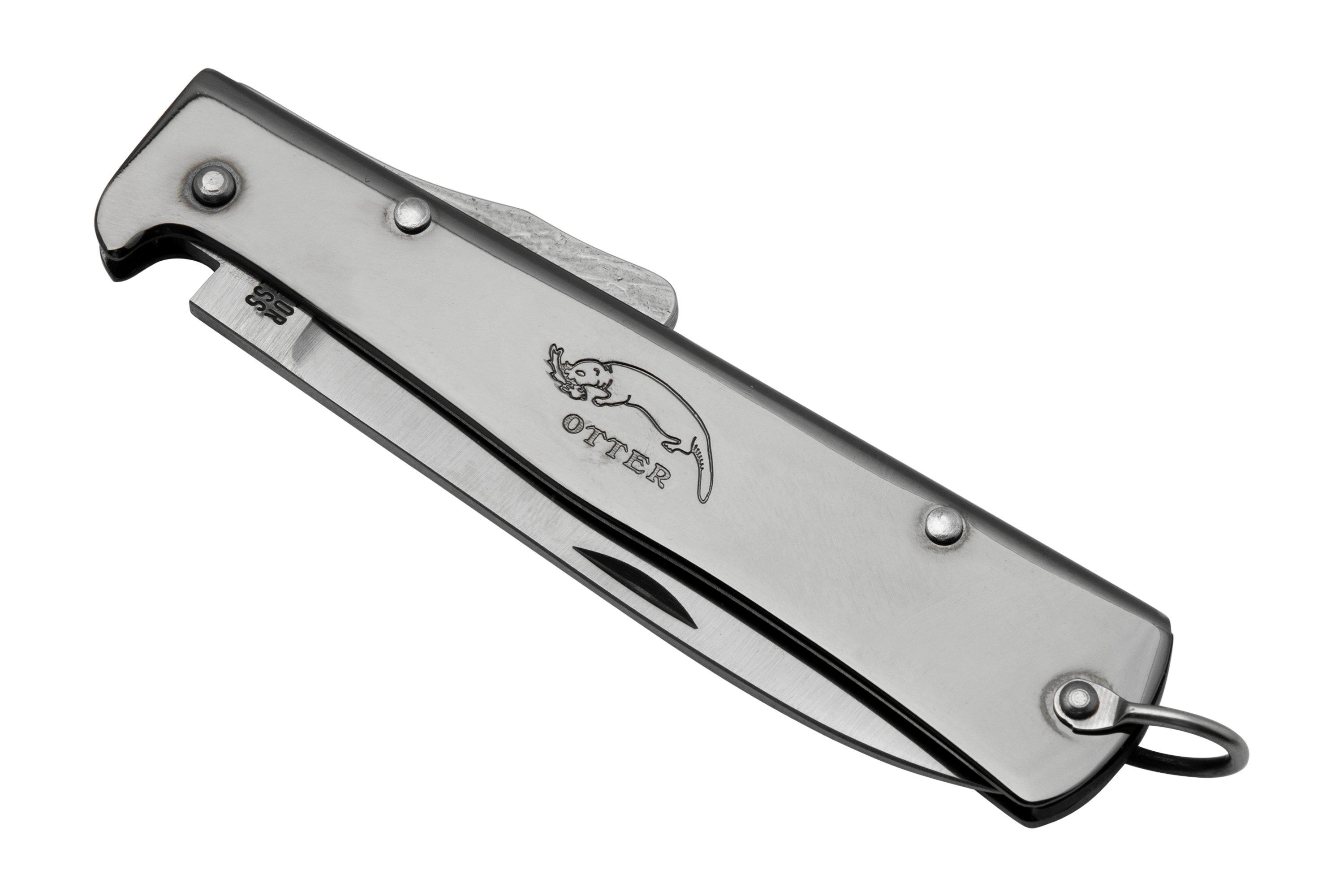 Otter Mercator 10-526 RGR Large Stainless Ruthenium, pocket knife