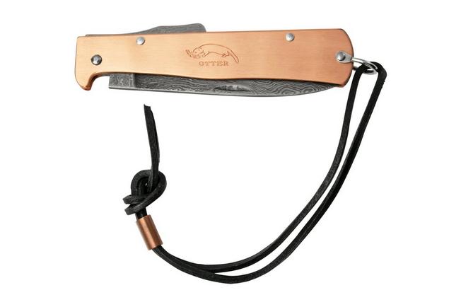 Otter Mercator 10-636 RG Large Copper Carbon Pocket clip, pocket knife