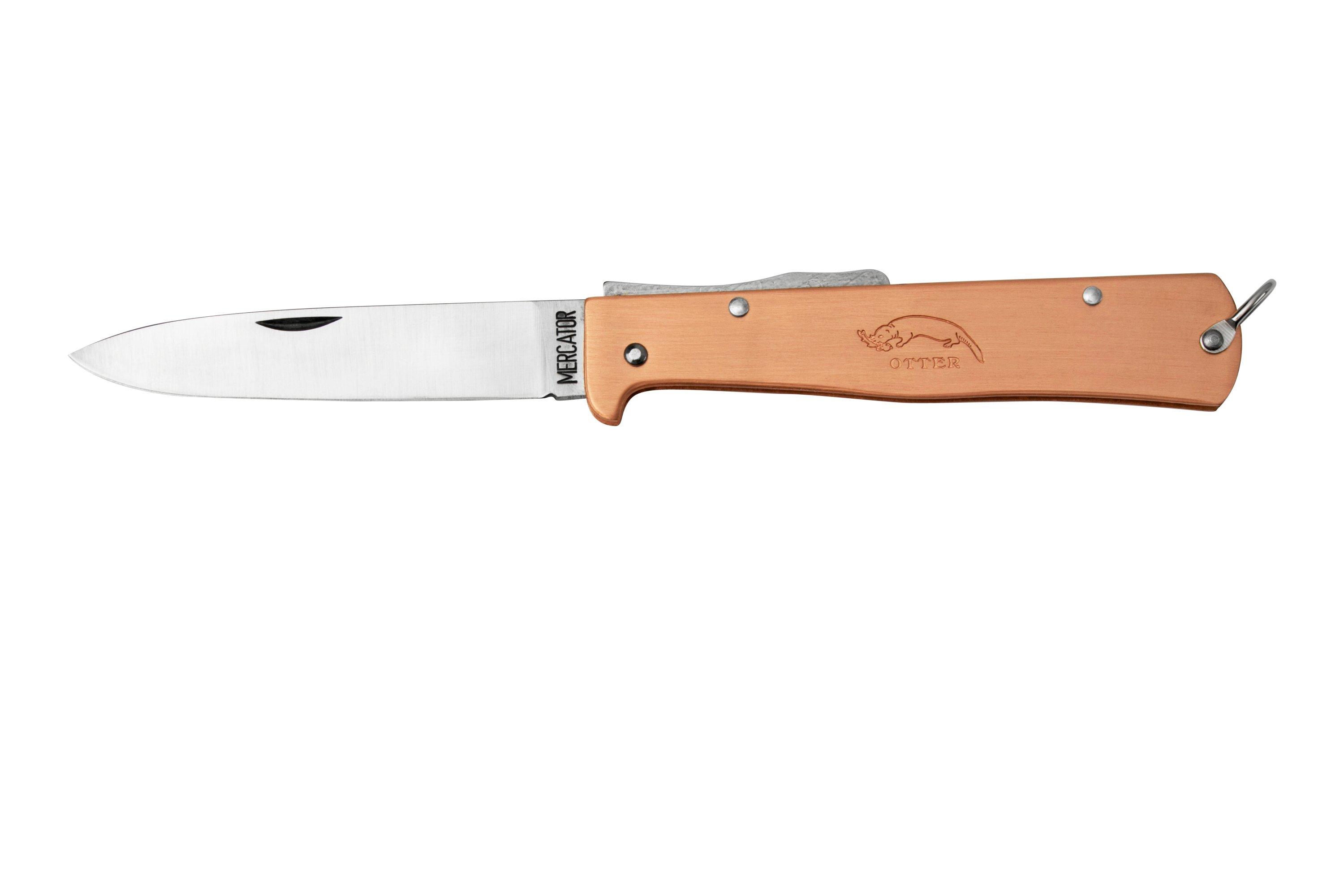 Otter Mercator 10-636 RG Large Copper Carbon Pocket clip, pocket knife