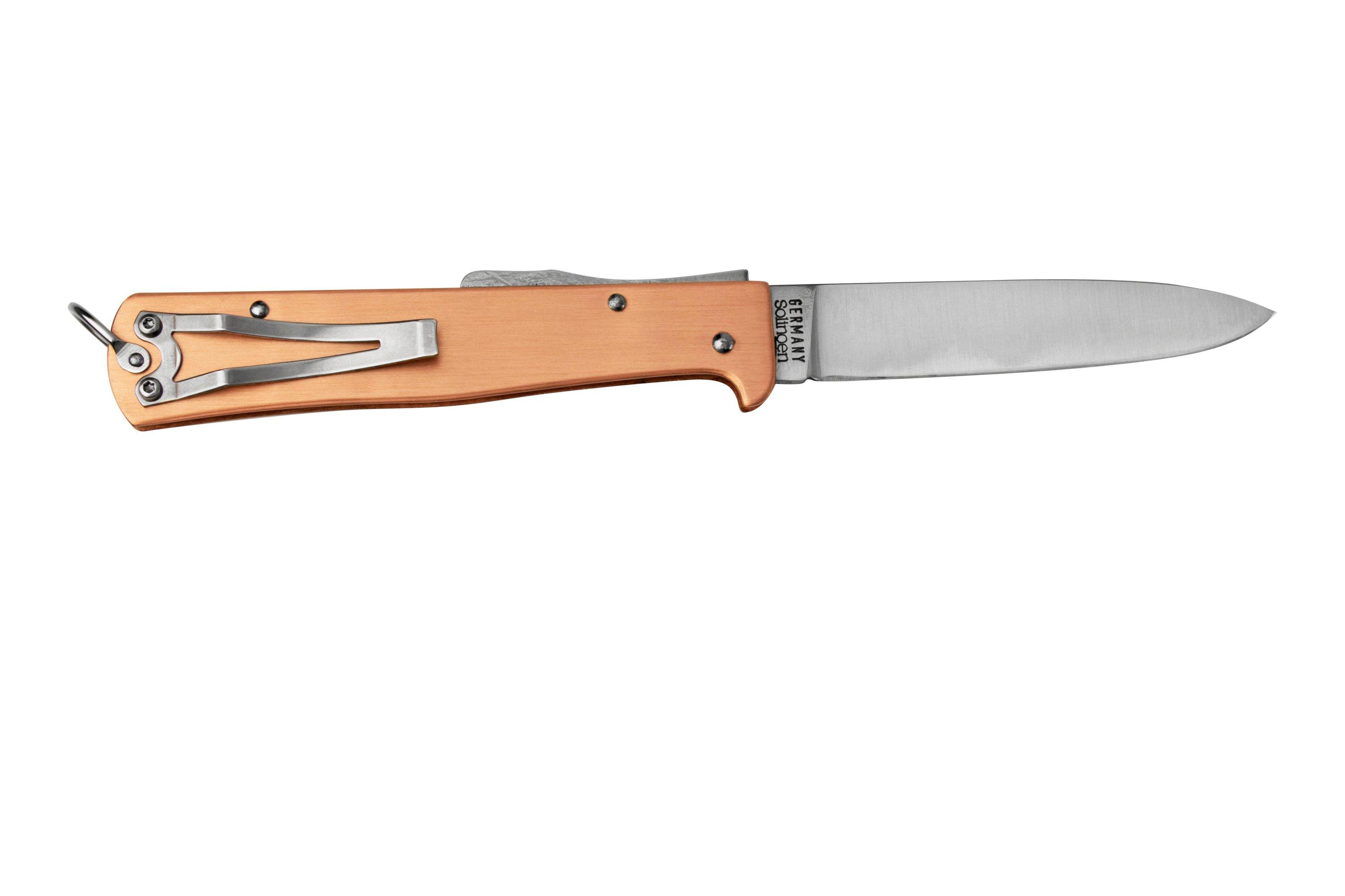Otter Mercator 10636 RG Large Copper Carbon Pocket clip, pocket knife