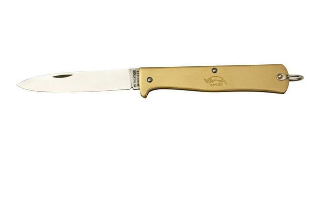 Otter MERCATOR Pocket Knife Brass Small 