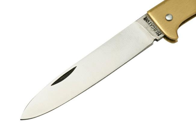 MERCATOR brass, without leather strap, Carbon steel C75