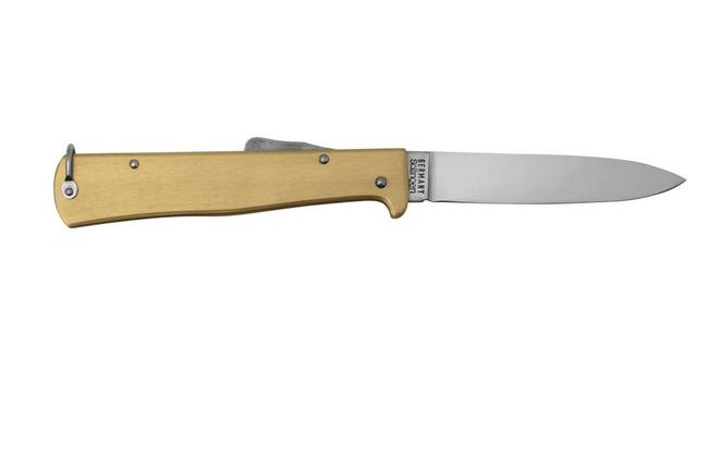 Otter Mercator 10-726 RG R Large Brass Stainless, pocket knife