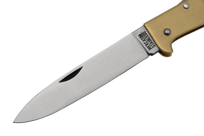 Otter Mercator 10-726 RG R Large Brass Stainless, pocket knife