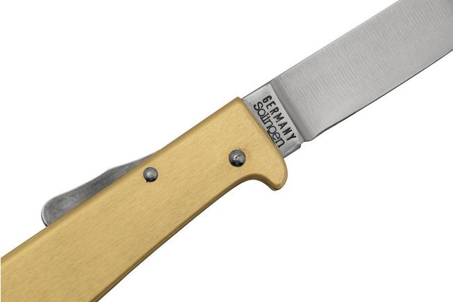 Otter Mercator 10-726 R Brass Stainless, zakmes | kopen knivesandtools.be