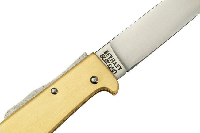 Otter Mercator Knife Large, Brass