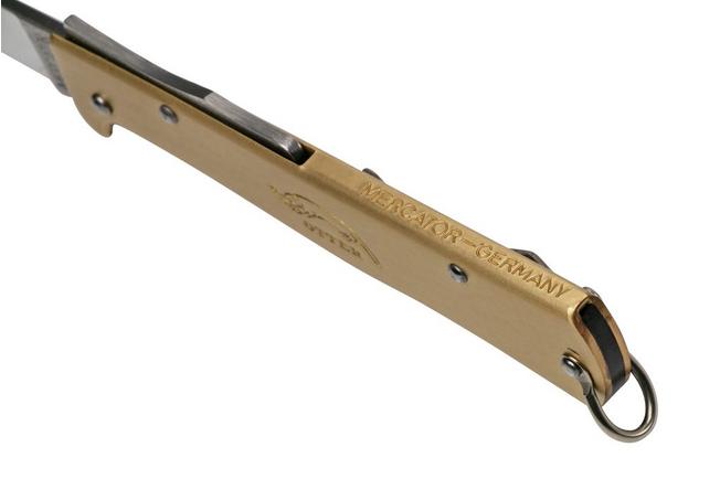 Otter Messer - Brass Mercator Knife