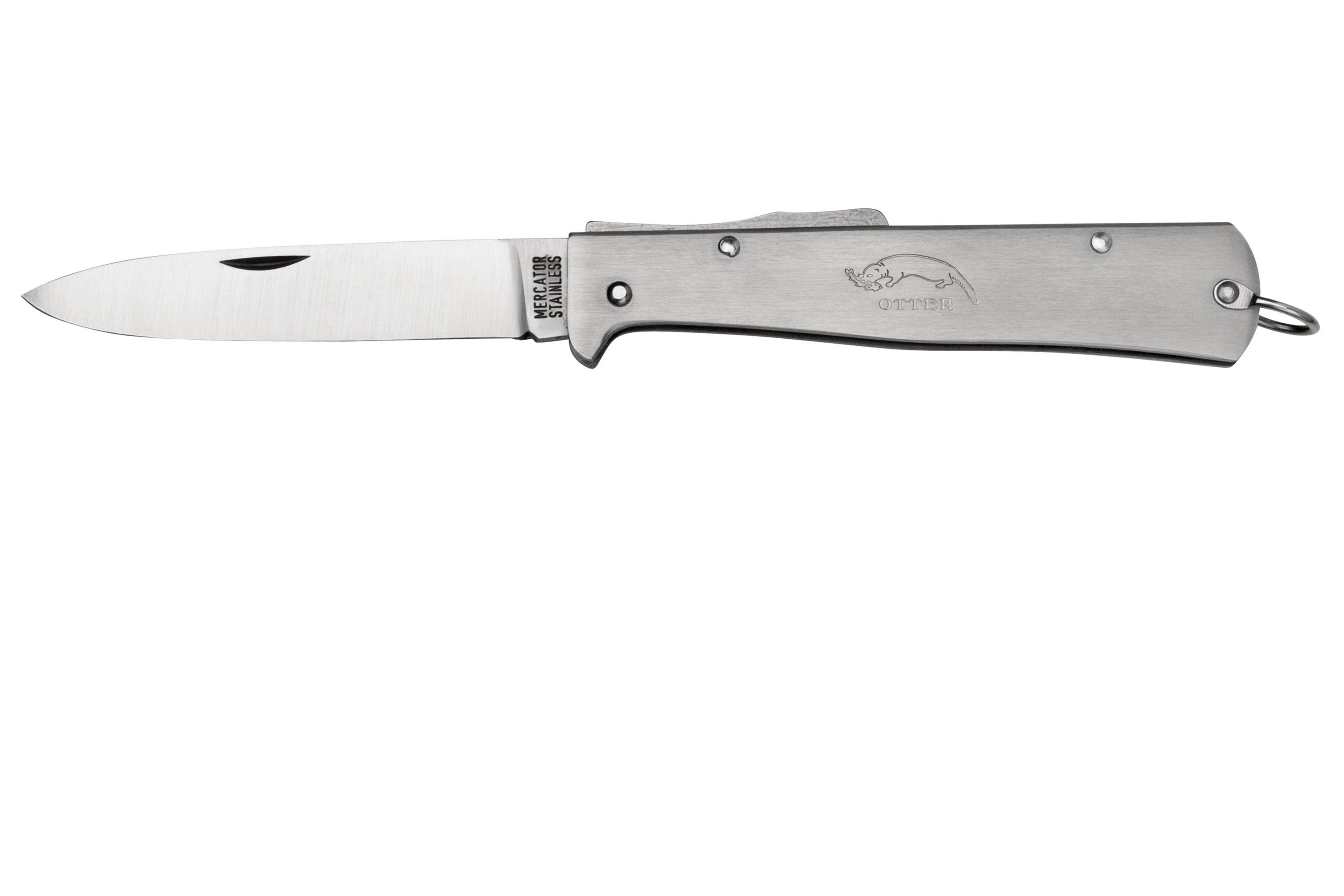 Otter Mercator 10836 RG R Large Stainless Pocket clip, pocket knife