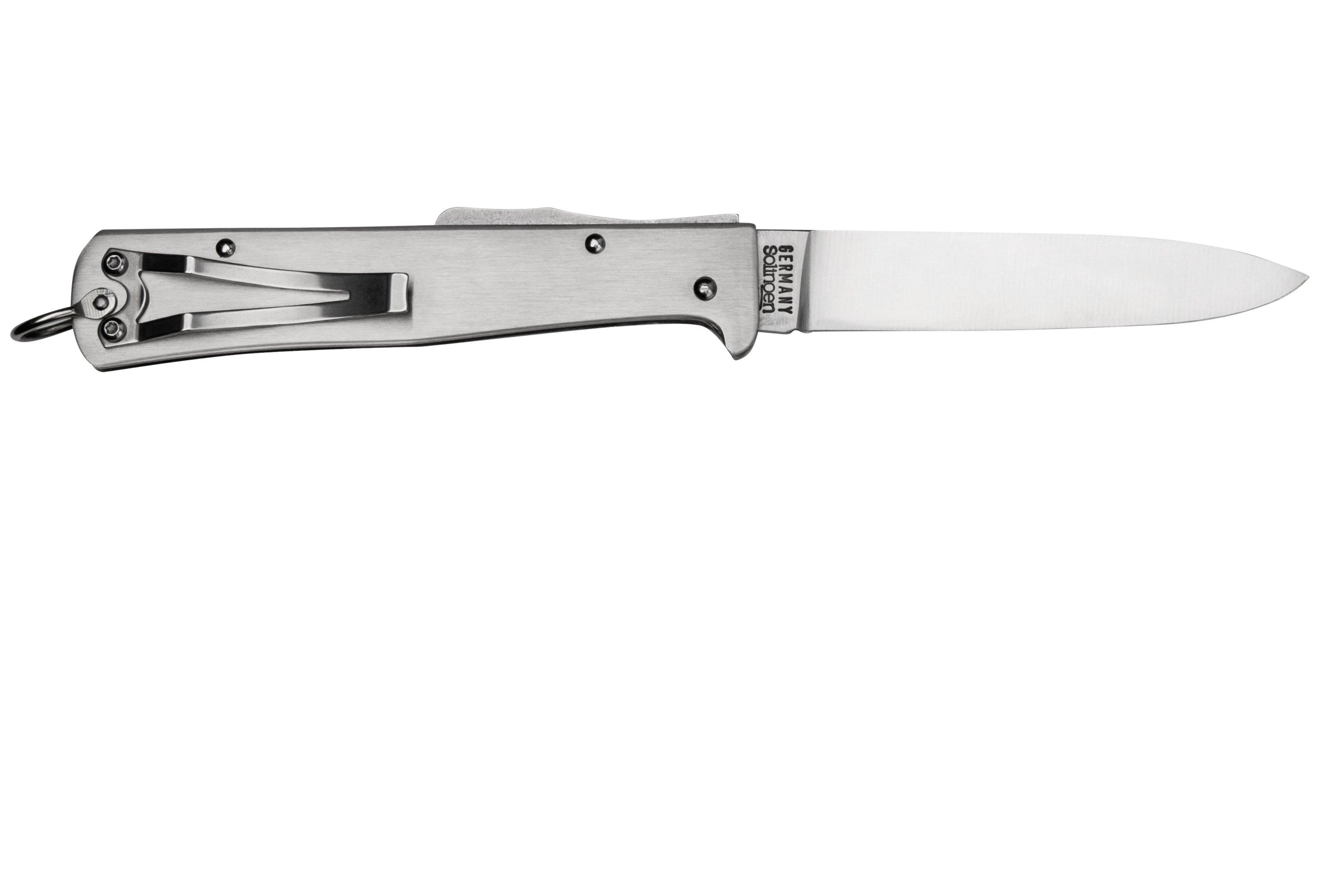 Otter Mercator 10836 RG R Large Stainless Pocket clip, pocket knife