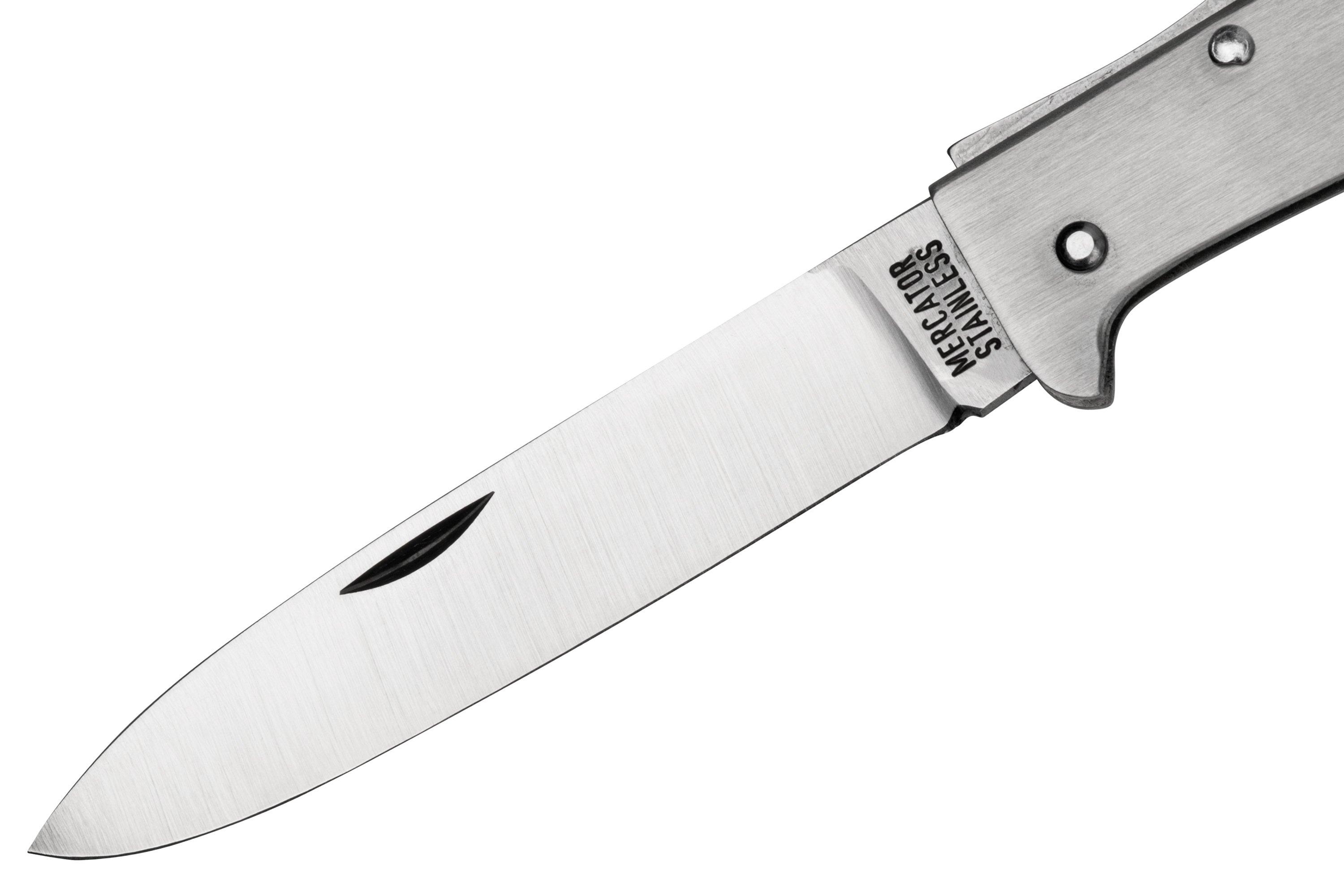 Otter Mercator 10836 RG R Large Stainless Pocket clip, pocket knife