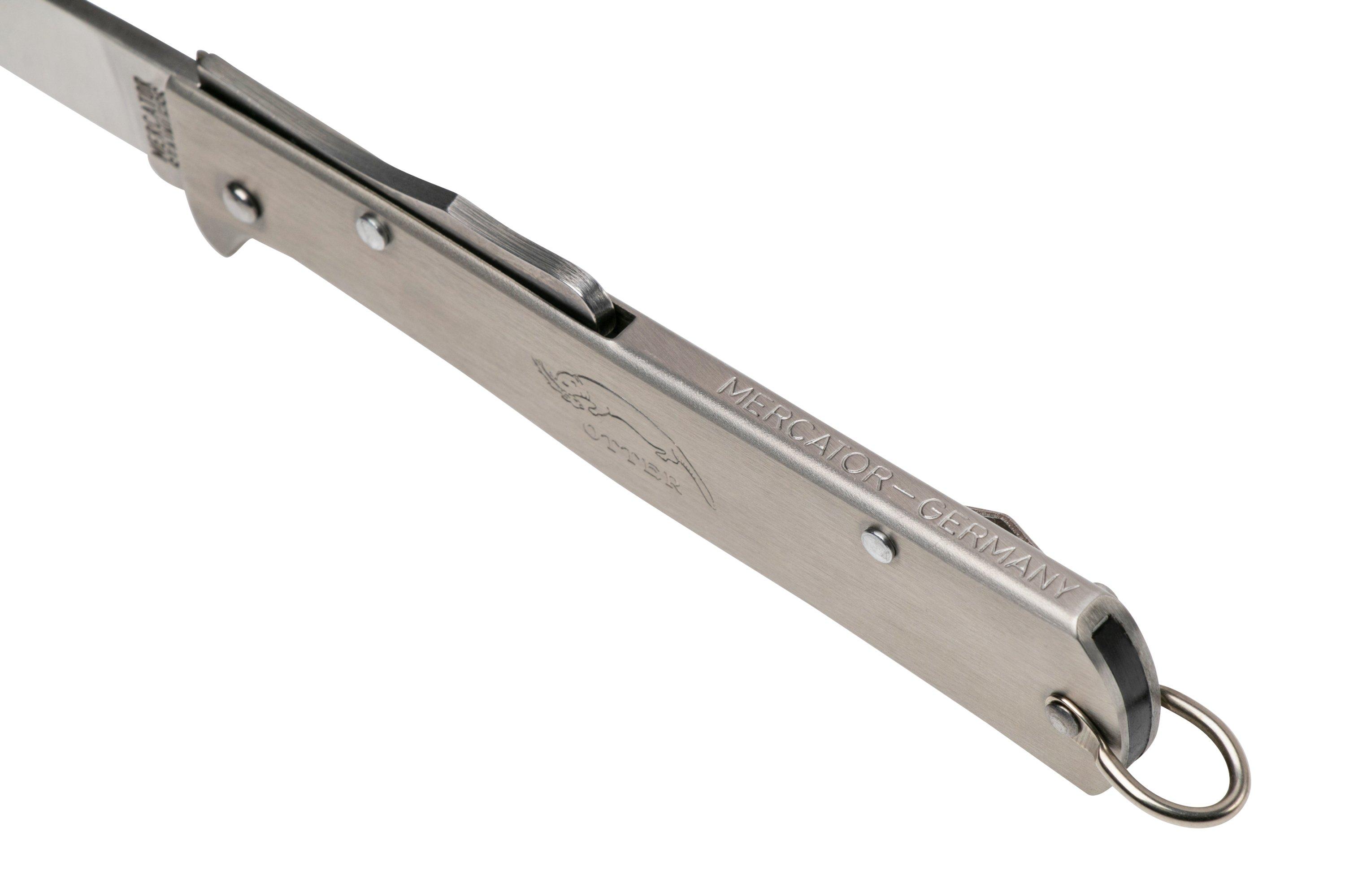 Otter Mercator 10836 RG R Large Stainless Pocket clip, pocket knife