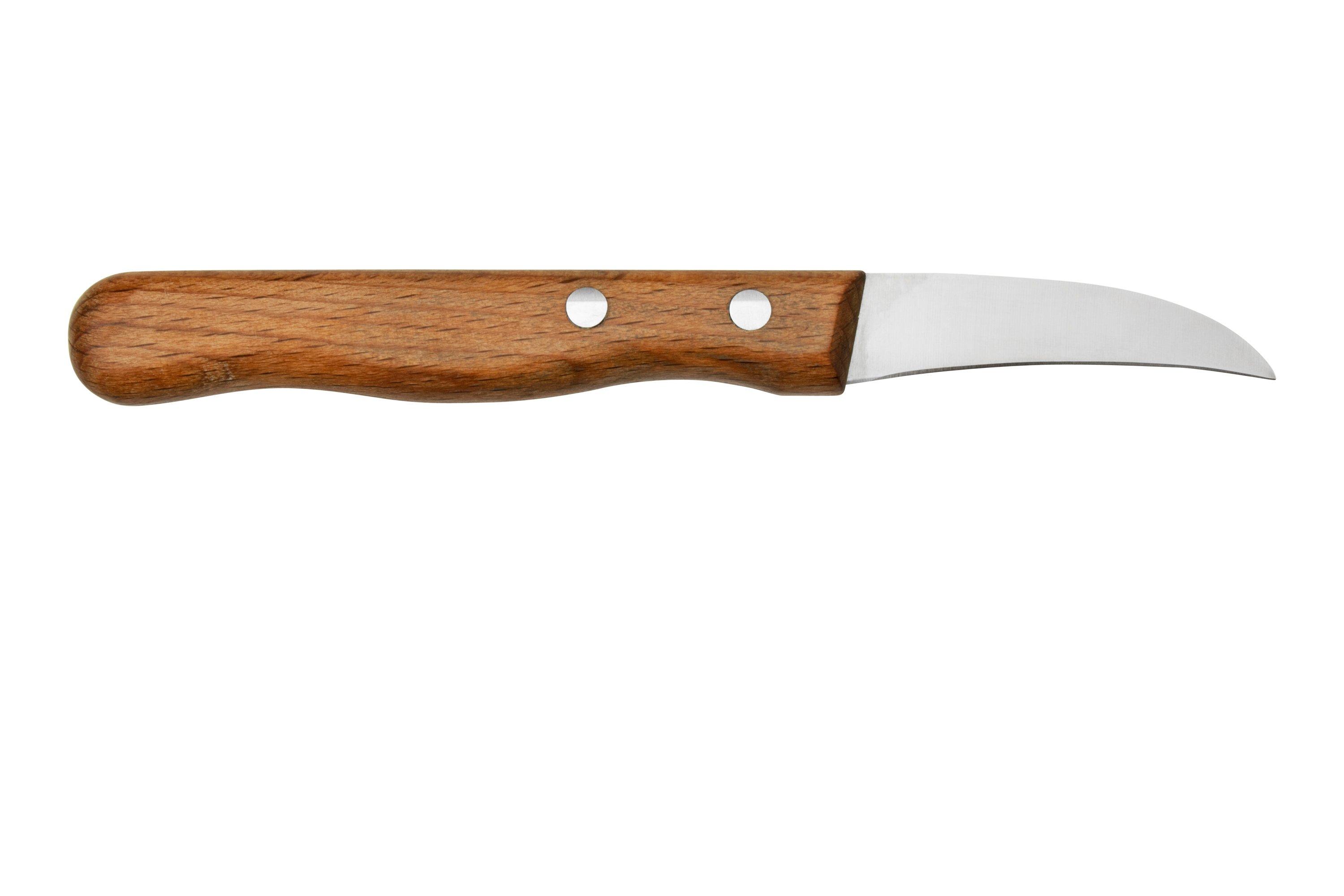 Otter Paring Knife 1011 Curved Stainless Beech, Schälmesser Günstiger