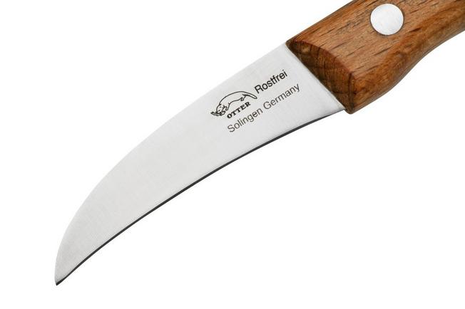 Otter Paring Knife 1011 Curved Stainless Beech, paring knife