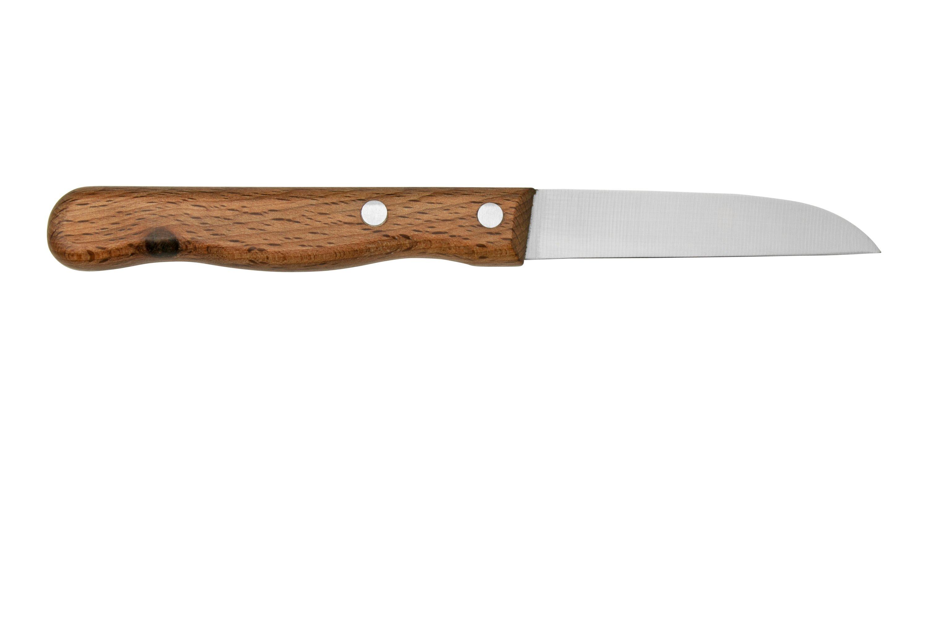 Otter Paring Knife 1020 Straight Carbon Beech, Schälmesser Günstiger