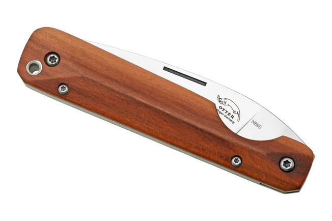 Image for Otter Beluga 153-3 PB Böhler N690 Plum Wood, pocket knife
