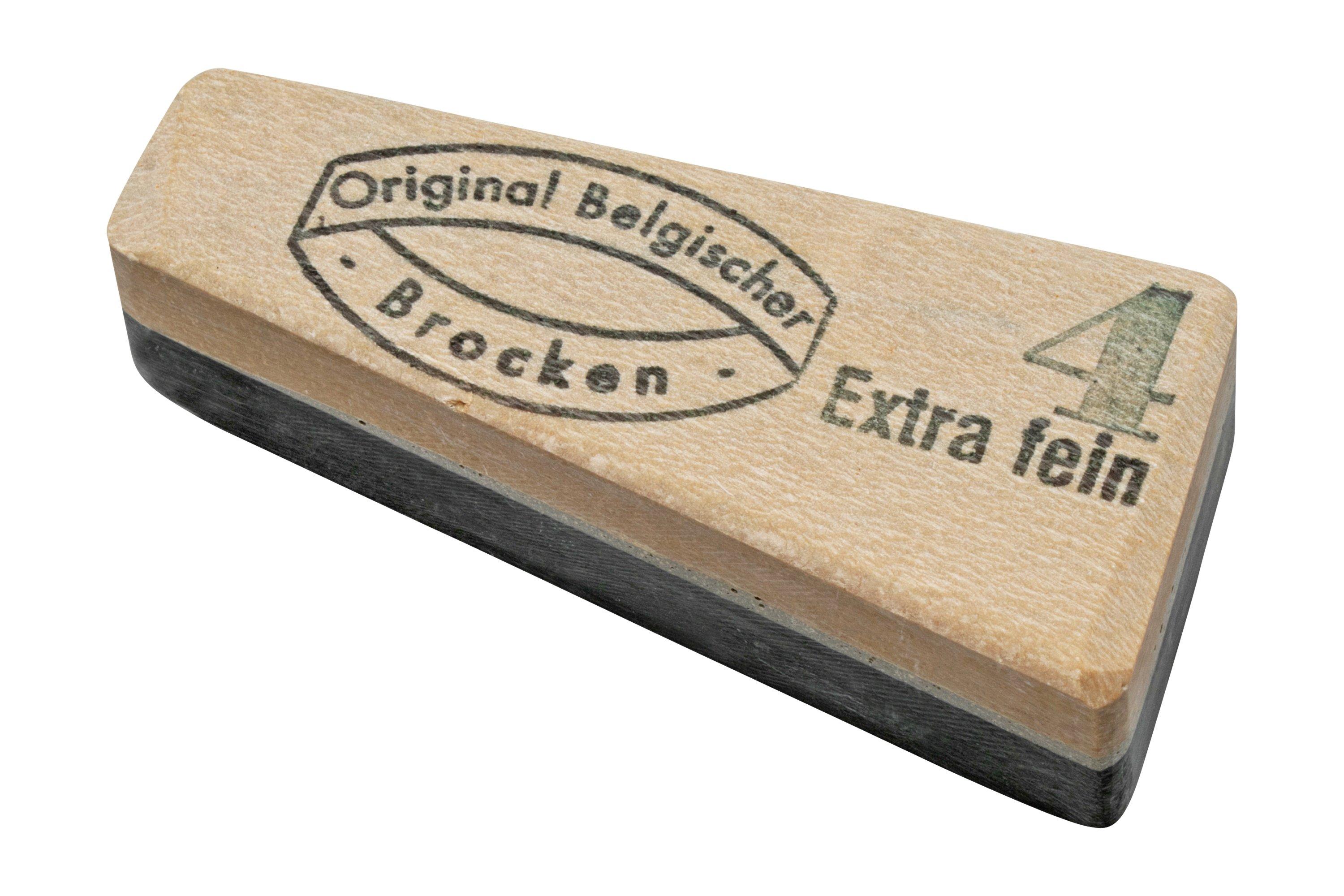 Otter Anchor Knife SET 172 Large Stainless, Smoked Oak, Brass Anchor