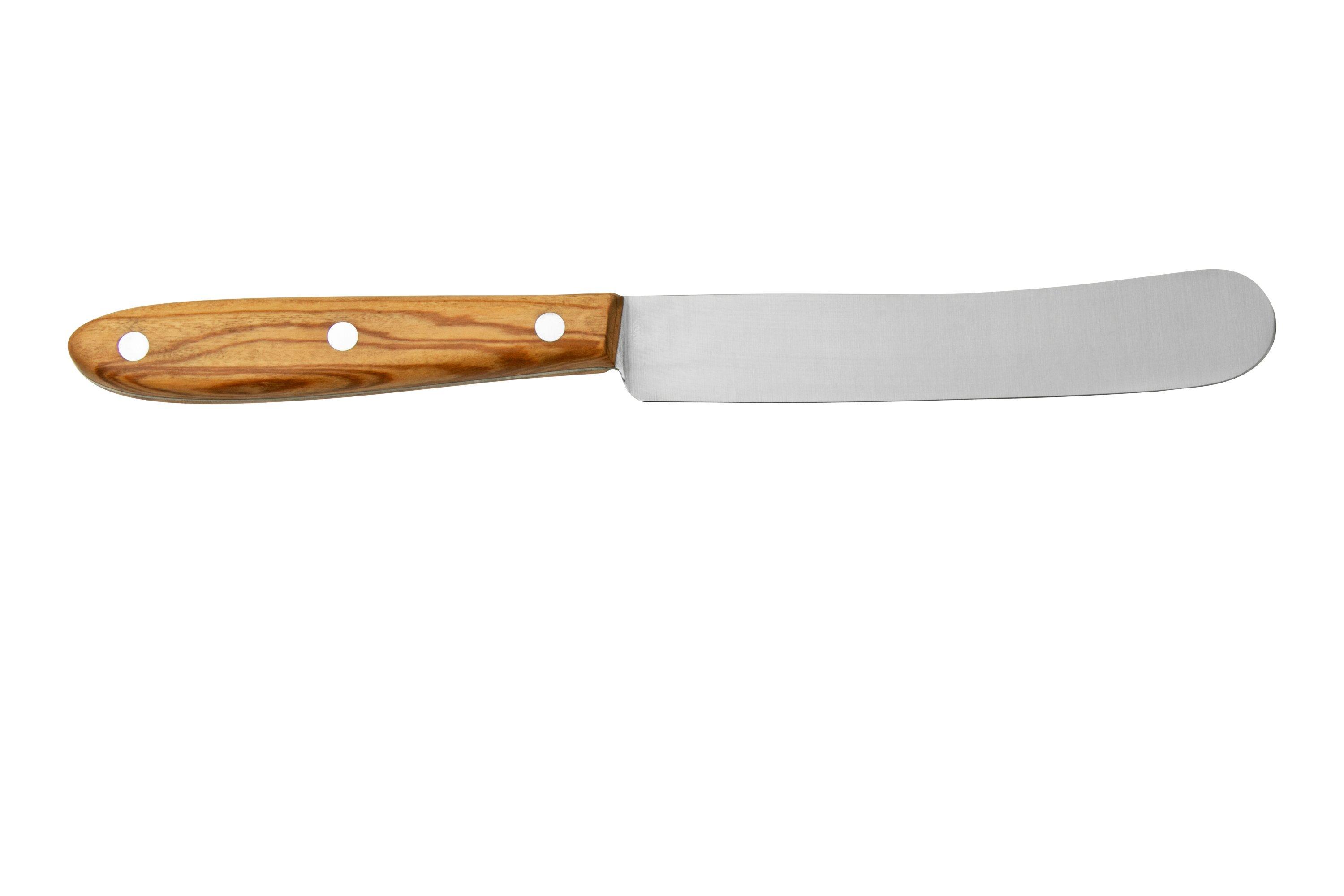 Otter Tafel olive wood stainless steel table knife 12.5 cm ...