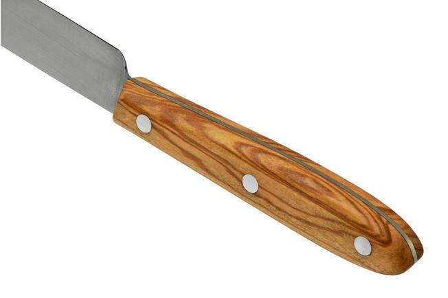Petit couteau de cuisine Otter, bois d'olivier