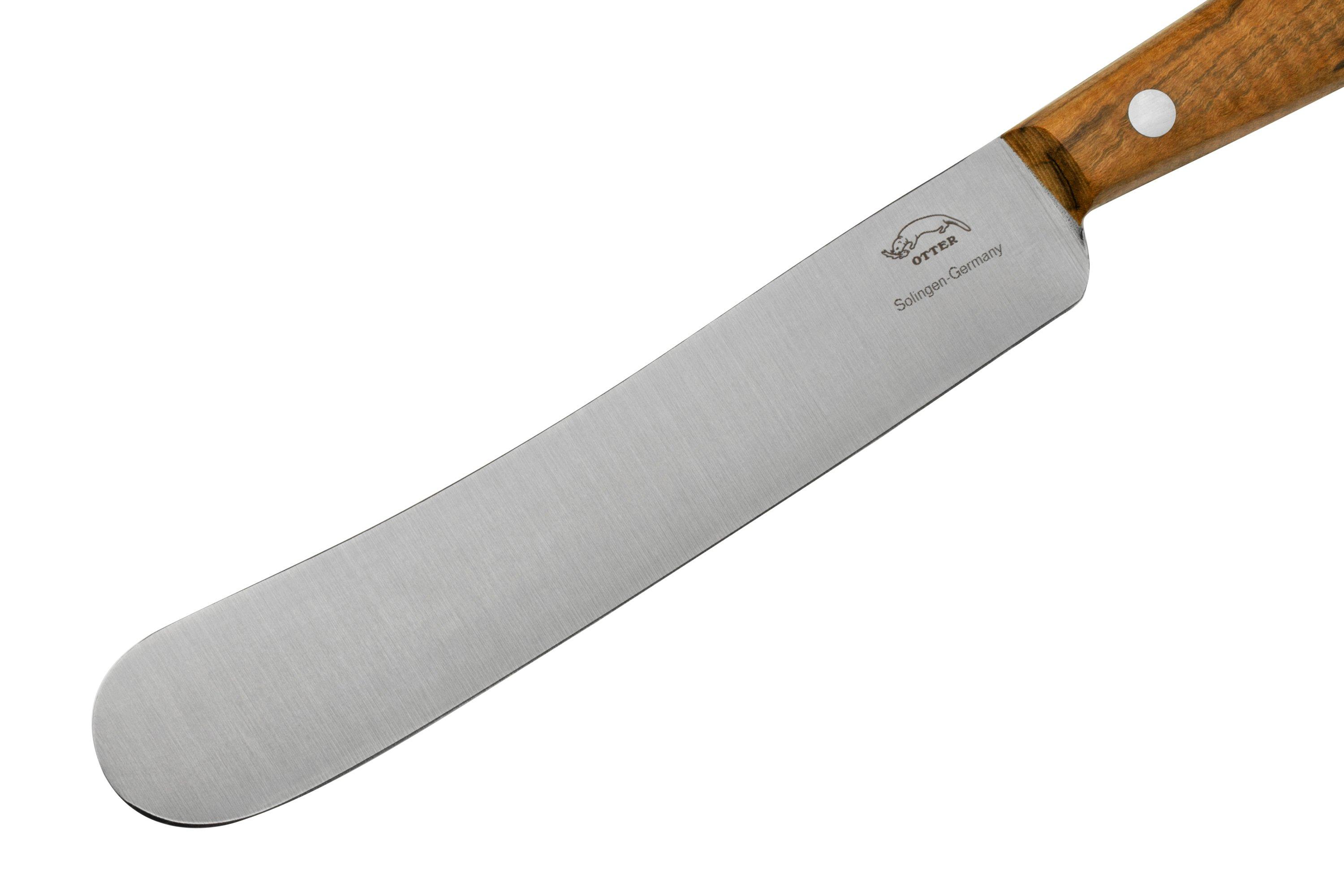 Otter Tafel pistachio wood stainless steel table knife 12.5 cm ...