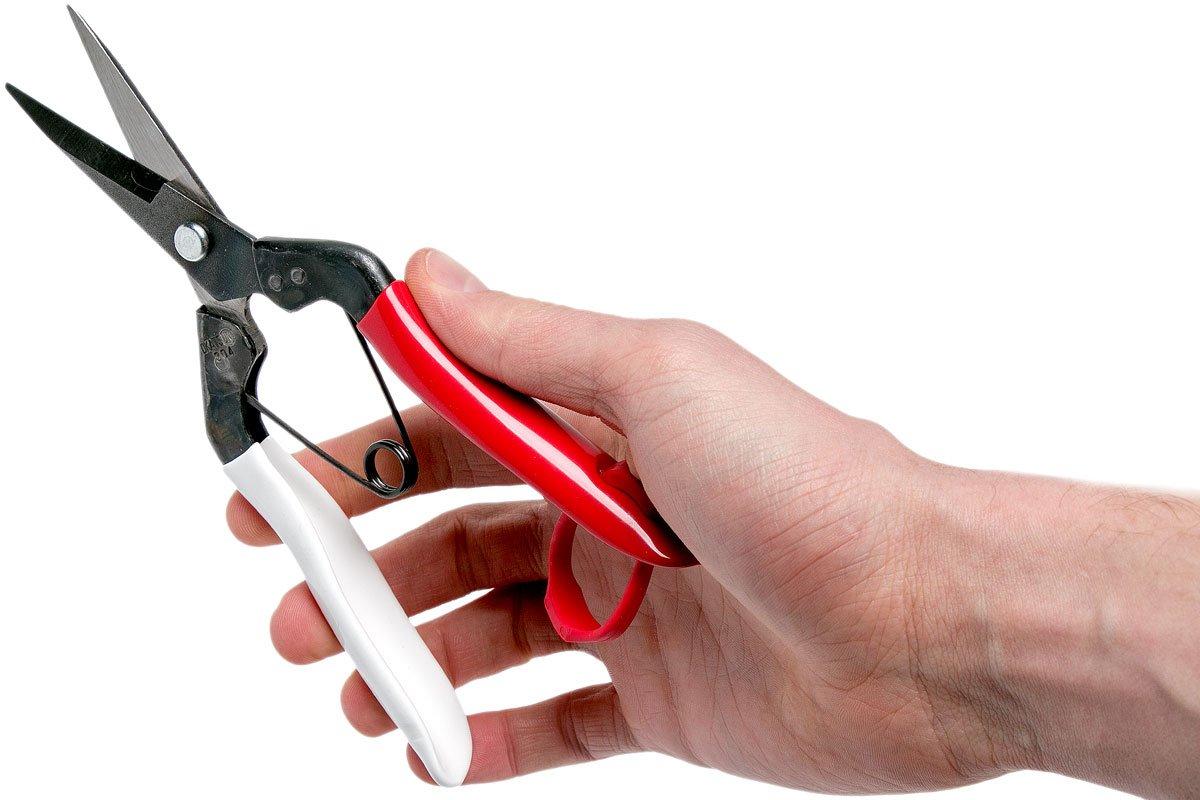 Okatsune floral shears KST304 for soft stems, blade length