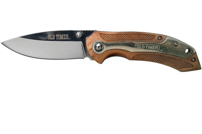 Imagen para Old Timer Assisted Opener 901OT Desert ironwood navaja
