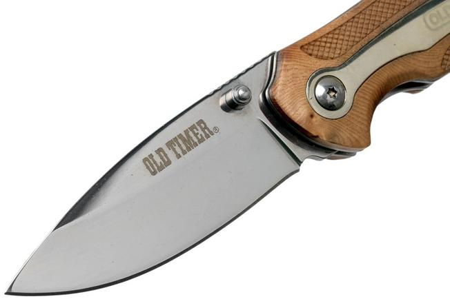 Imagen para Old Timer Assisted Opener 901OT Desert ironwood navaja