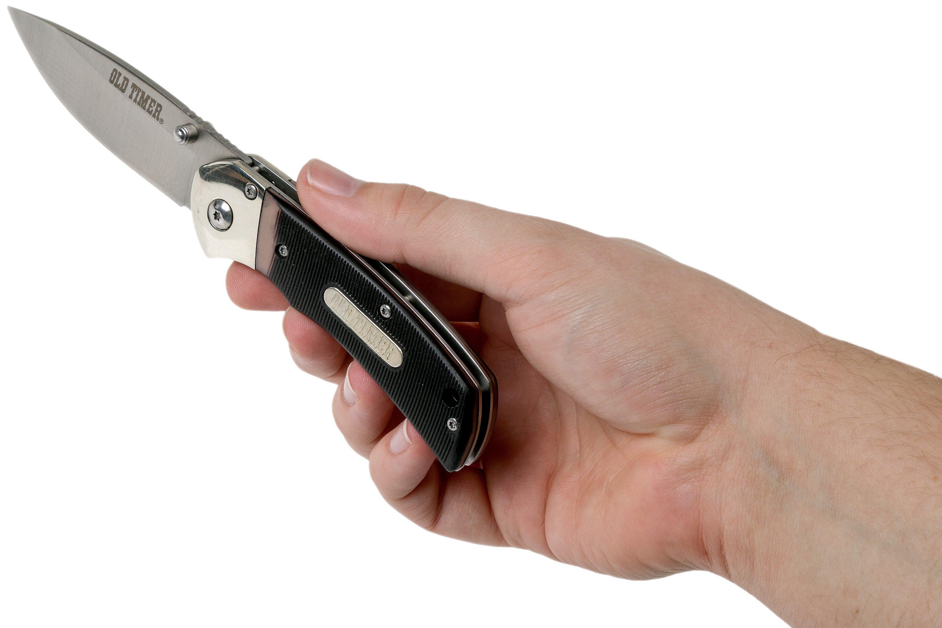 Old Timer Assisted Opener 902OT polymer pocket knife Advantageously