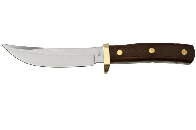 Old Timer 165OT Woodsman Full Tang Fixed Blade Knife : BTI Tools