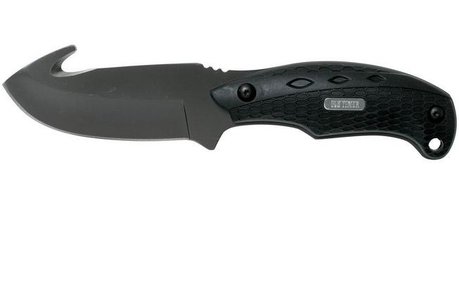 Schrade Old Timer Full Blade Hunt Outdoor Knife Rattlesnake Skin Leather Sheath