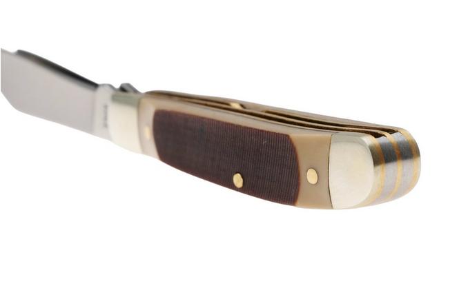 Image for Old Timer Dog Leg Jack 72OTB Saw Cut Bone slipjoint pocket knife