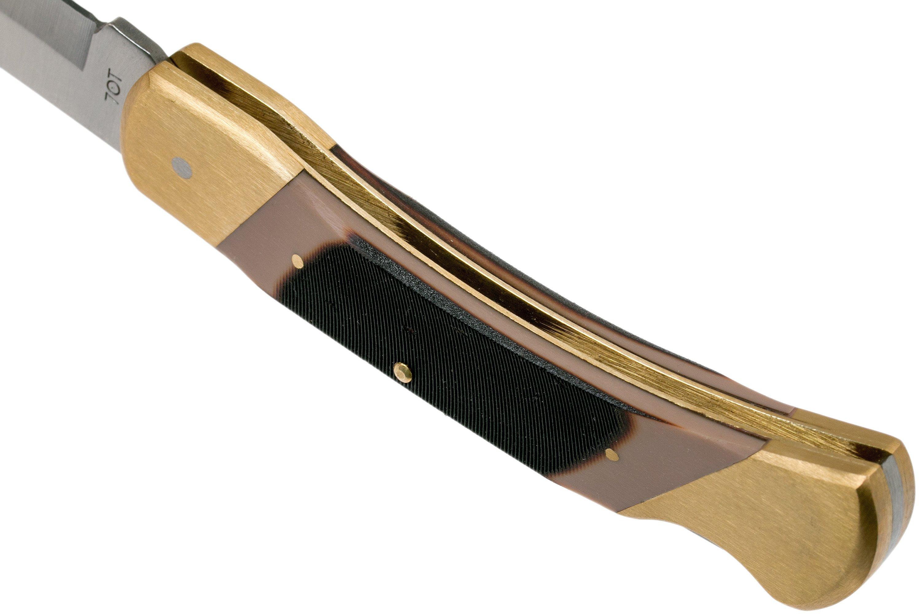 Old Timer Cave Bear 7OT pocket knife, with leather sheath