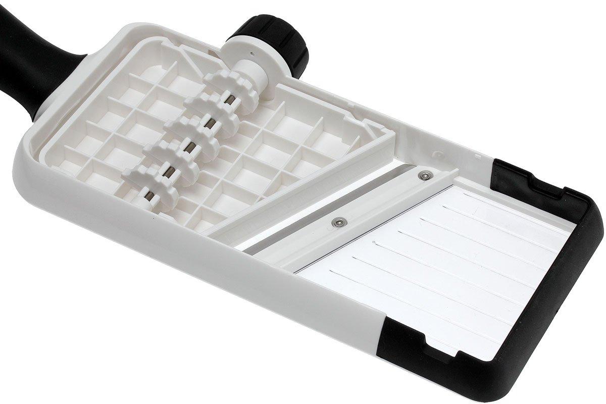 Mandoline De Cuisine OXO Good Grips - Compacte, 5 Réglages (julienne, Tranches Fines à épaisses) - Sécurisée