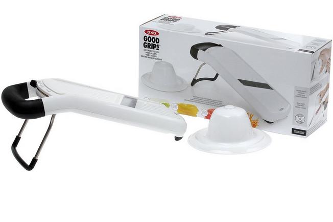  OXO Good Grips V-Blade Mandoline Slicer, White: Home