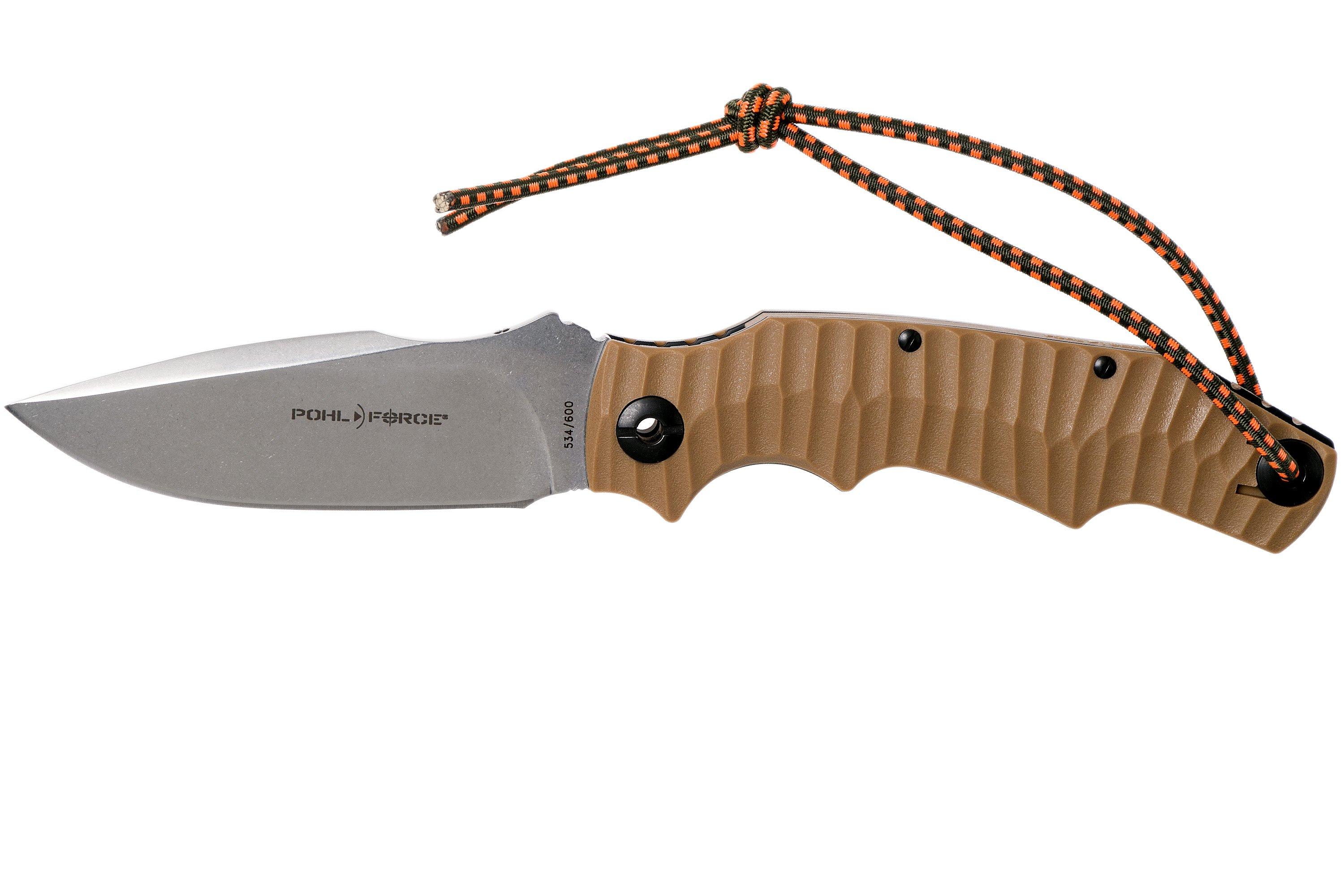 Pohl Force Alpha Four Tactical Desert 1061 plain edge, pocket knife