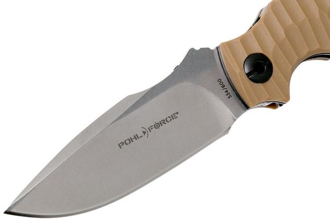 Bild für Pohl Force Alpha Four Tactical Desert 1061 plain edge, Taschenmesser
