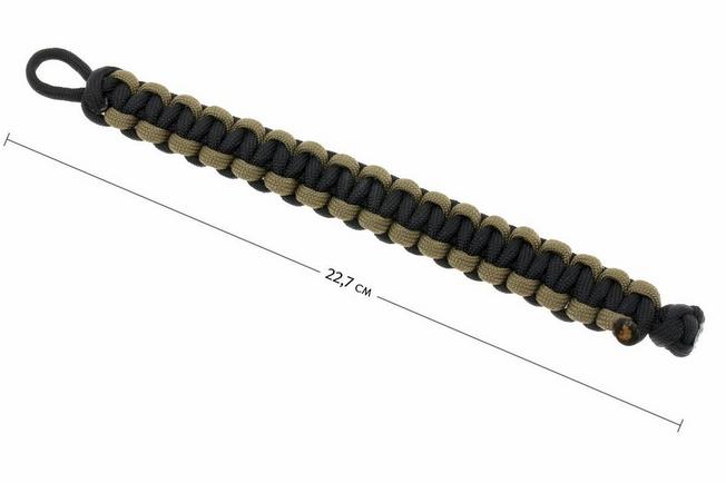 Image for Paracordgirl Cobra Wave bracelet size M, black/coyote