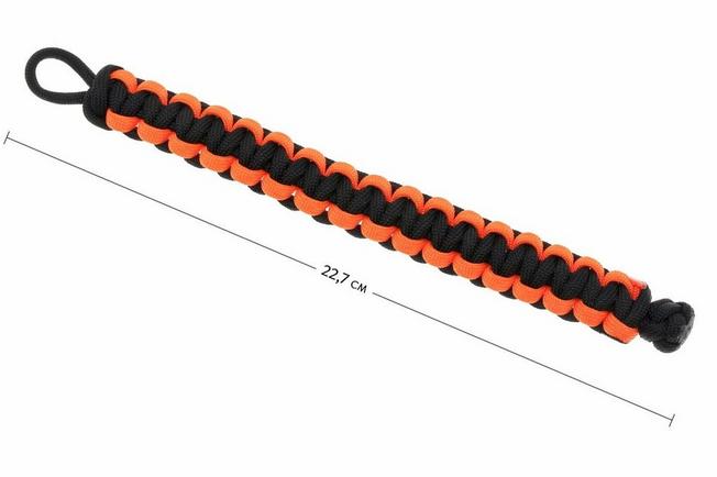 Image for Paracordgirl Cobra Wave bracelet size M, black/neon orange