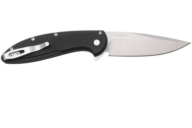 Afbeelding voor Pro-Tech Cambria 2 CF2101-LTD-TC-RED, Stonewashed CPM MagnaCut, Black Aluminum Techno Carbo Red Inlay, zakmes