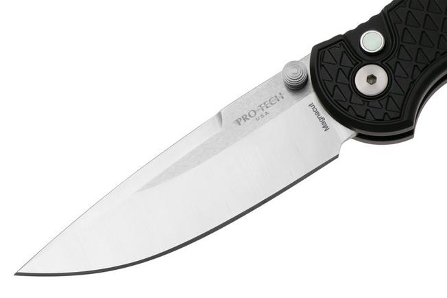 Afbeelding voor Pro-Tech TR-3 Integrity INT1105-LTD, Satin CPM MagnaCut, Black Relic Textured Aluminum, zakmes