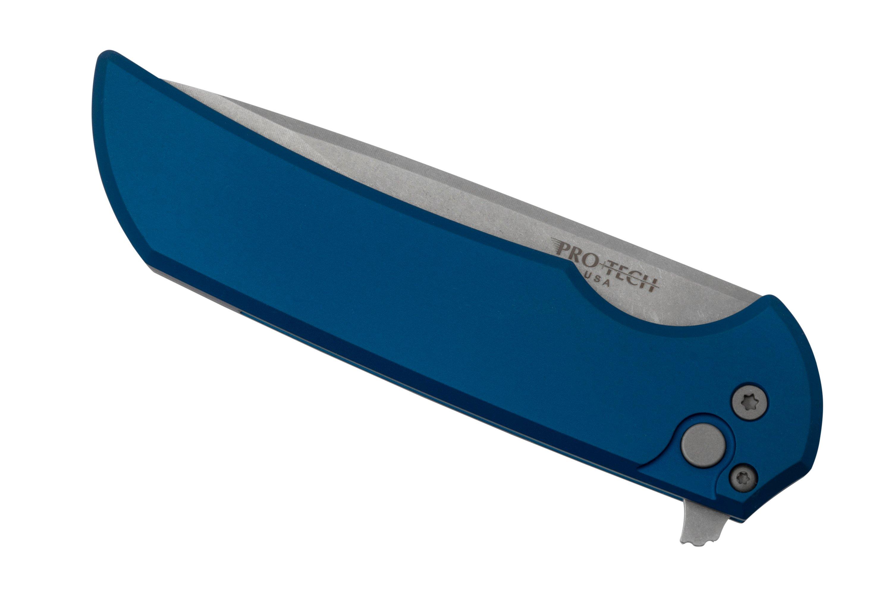 ProTech Mordax MX101blue Solid Blue Handle, Stonewash Magnacut