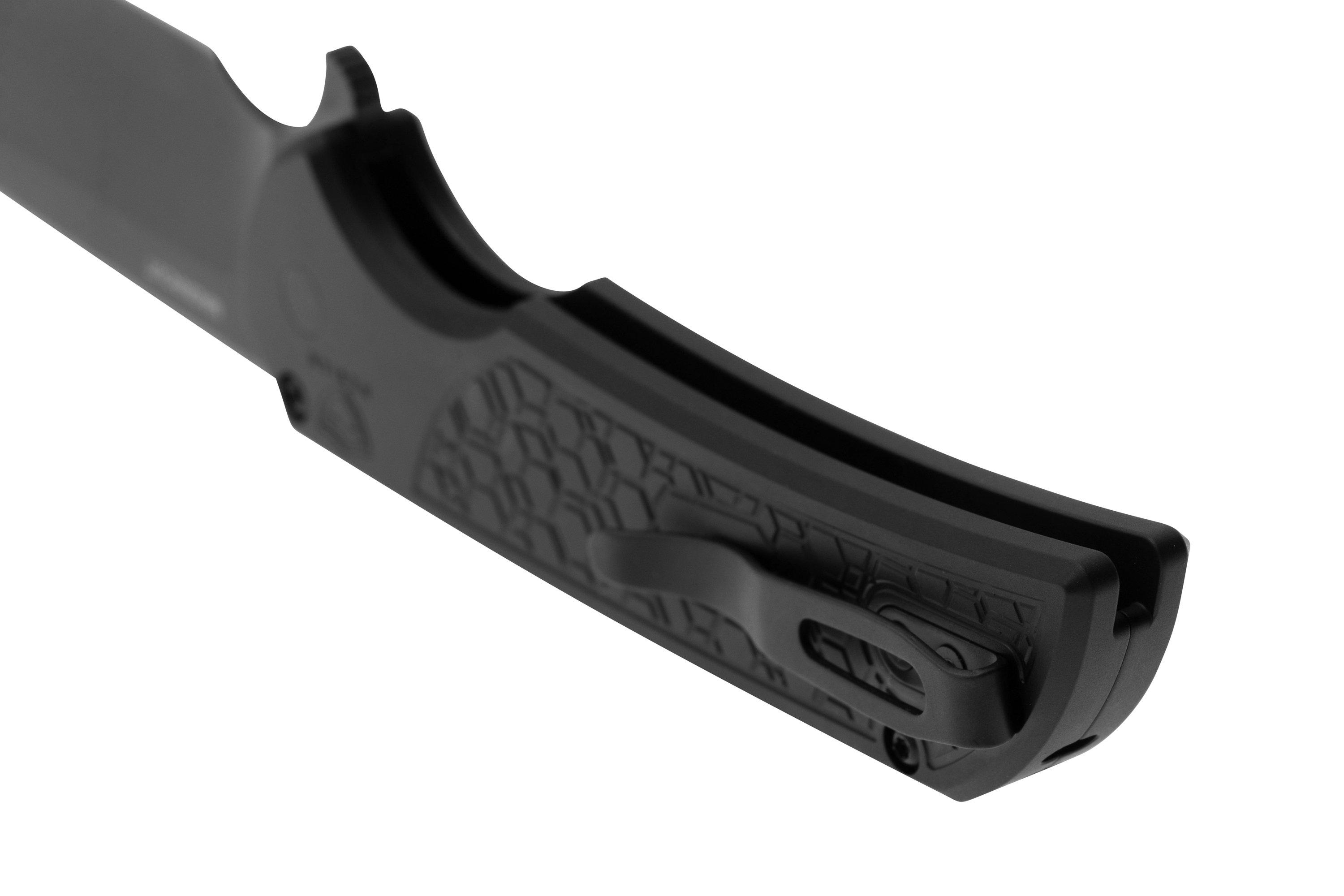 Pro-Tech Mordax MX106-GRIDLOCK, Black DLC MagnaCut, Textured Black