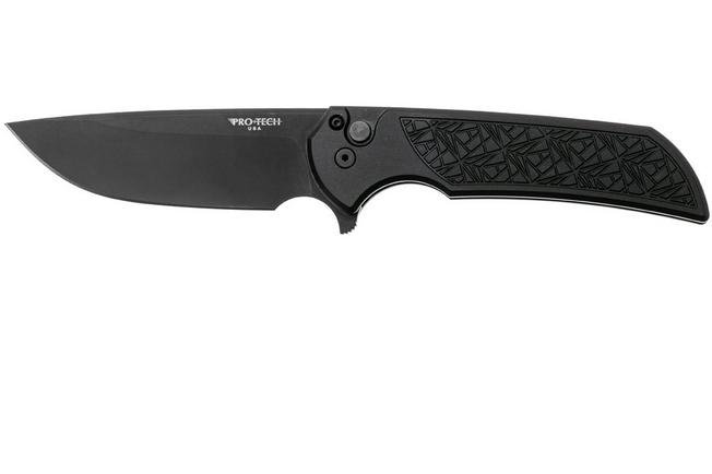 Afbeelding voor Pro-Tech Mordax MX106-NEXUS, Black DLC CPM MagnaCut, Textured Black Aluminum zakmes