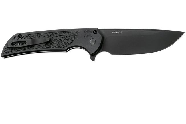 Afbeelding voor Pro-Tech Mordax MX106-NEXUS, Black DLC CPM MagnaCut, Textured Black Aluminum zakmes